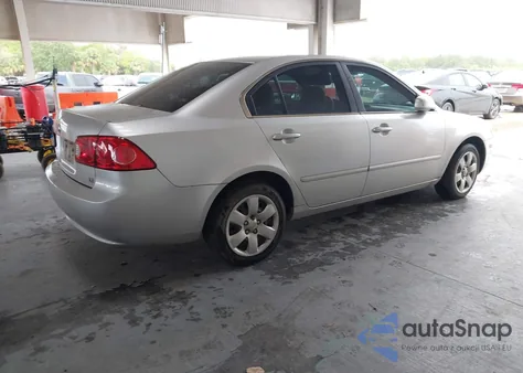 2007 Kia Optima Lx из США, поврежденный, VIN KNAGE123675124443